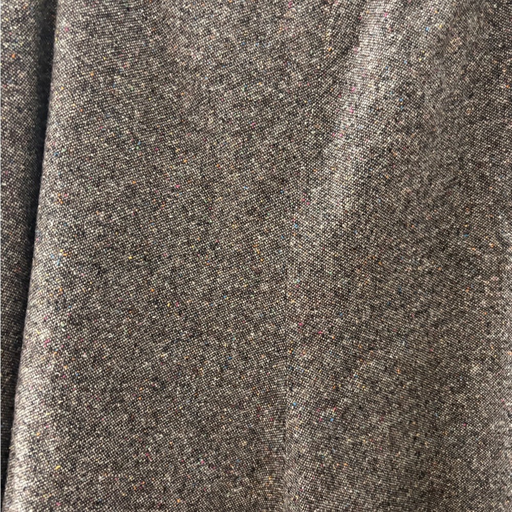 Vintage Jones New York Wool Silk Blend A-Line Midi Skirt Gray 16W - Picture 3 of 6